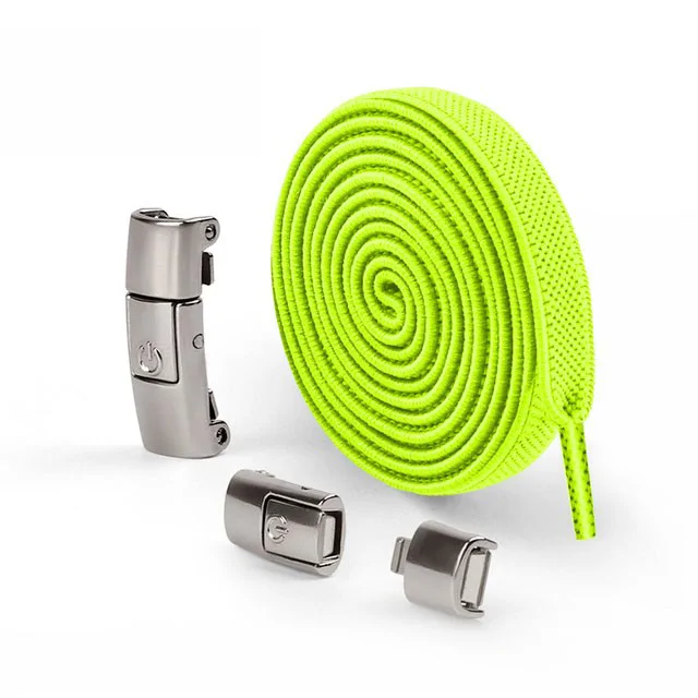 Press Lock cipőfűző zöld
