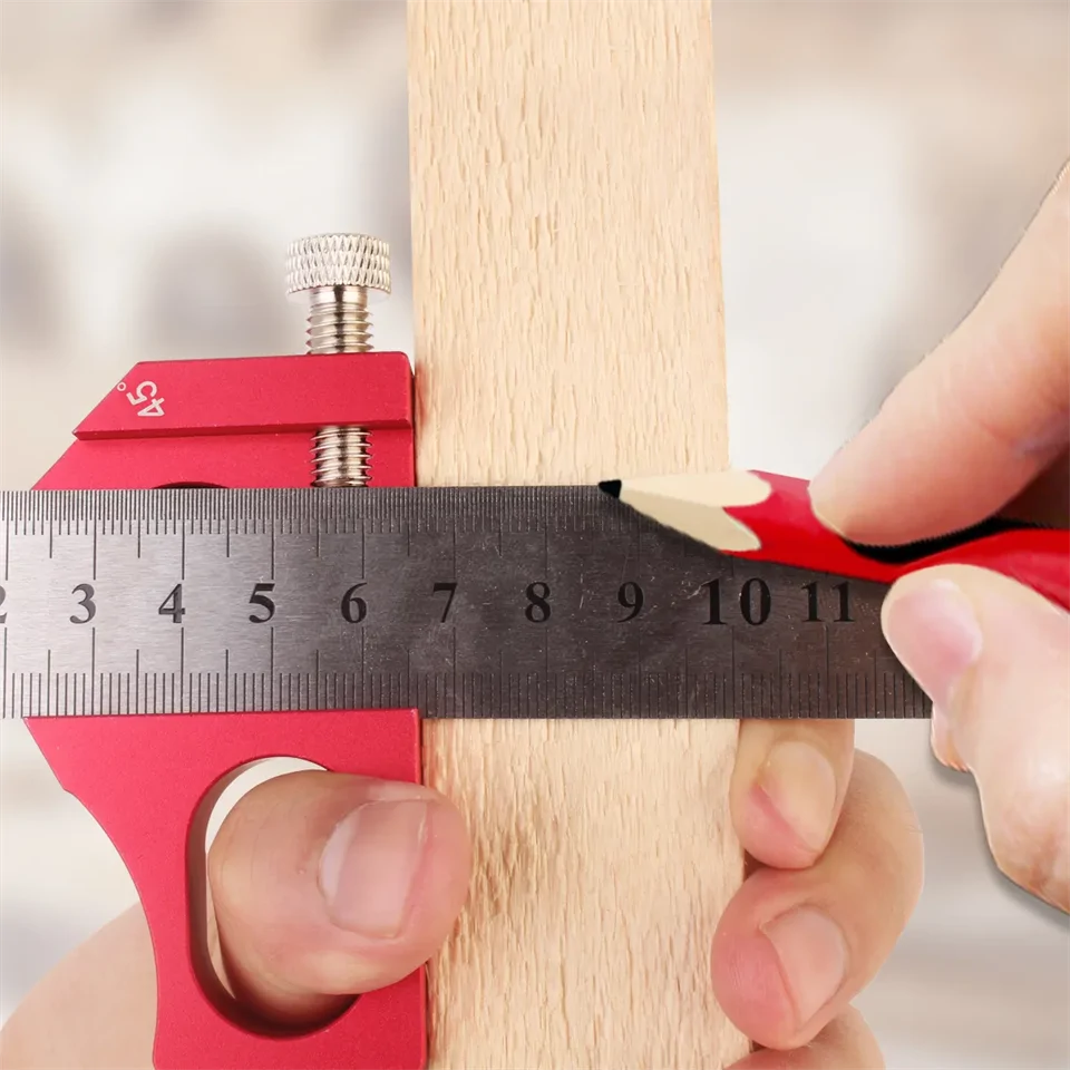 Ütközős alumínium vonalzó 30 cm