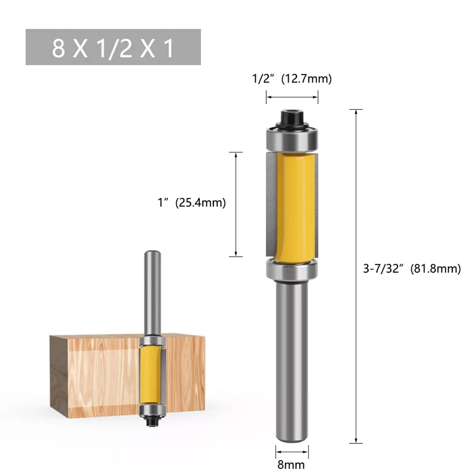 LAVIE duplacsapágyas nútmaró 12,7x25,4x8 mm