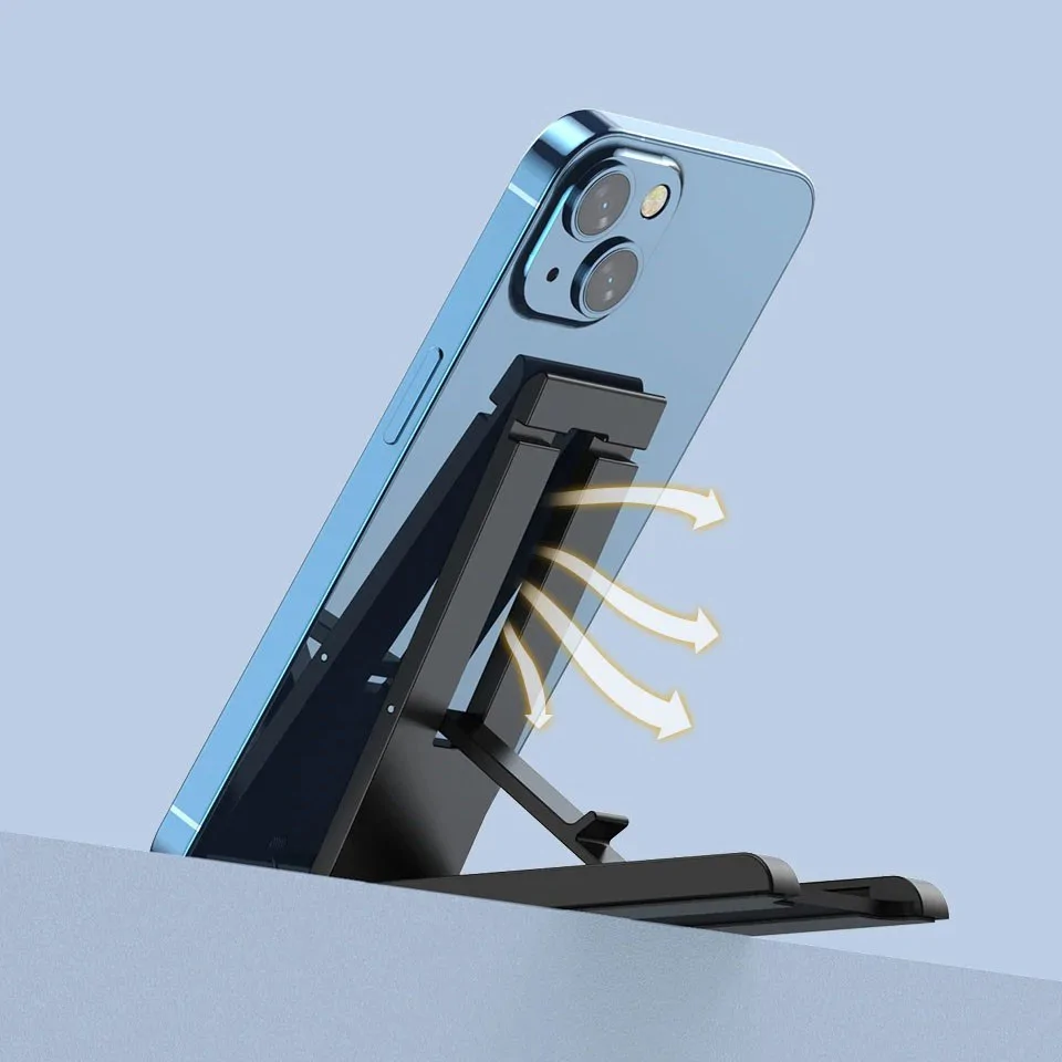 telefontartó állvány hátul kivágott jól szellőző