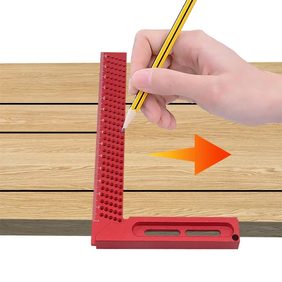 Preciziós derékszögű jelölő sablon