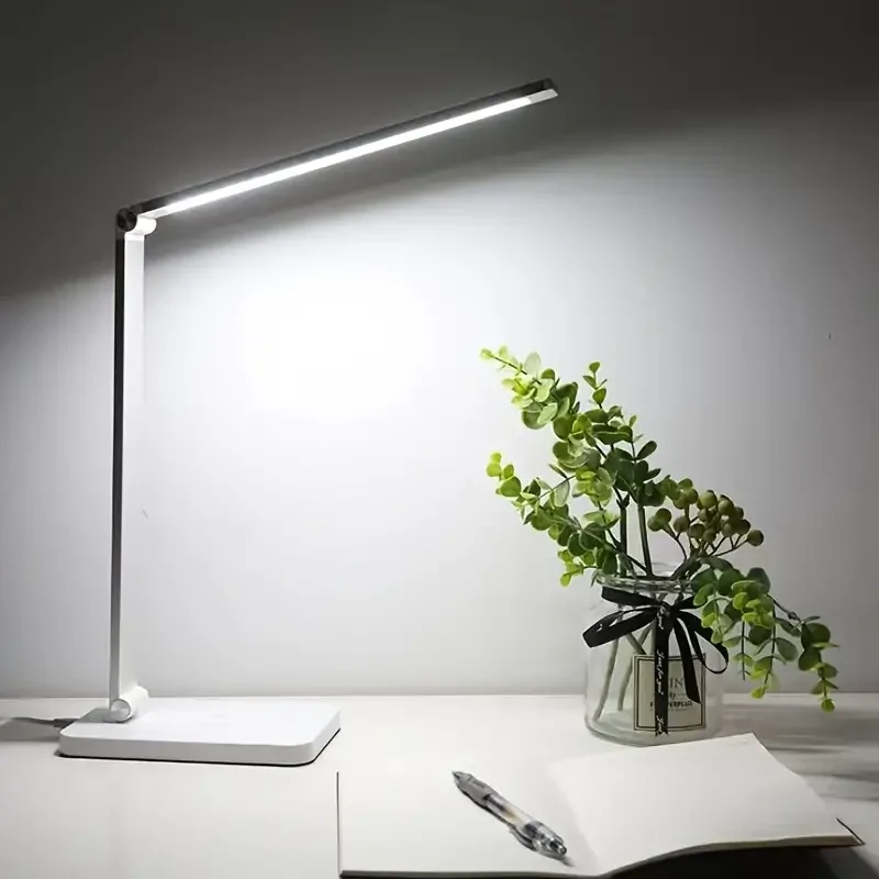 LED asztali lámpa telefontöltővel