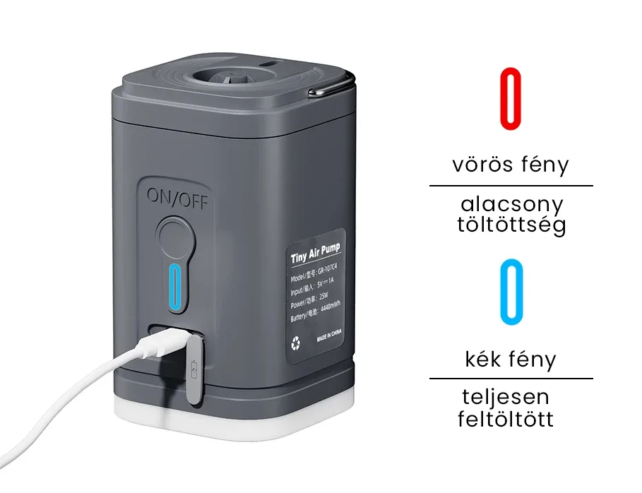Pacoone vezeték nélküli matrac pumpa
