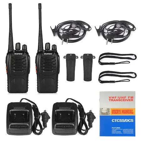 BF-777S Walkie talkie adóvevő szett
