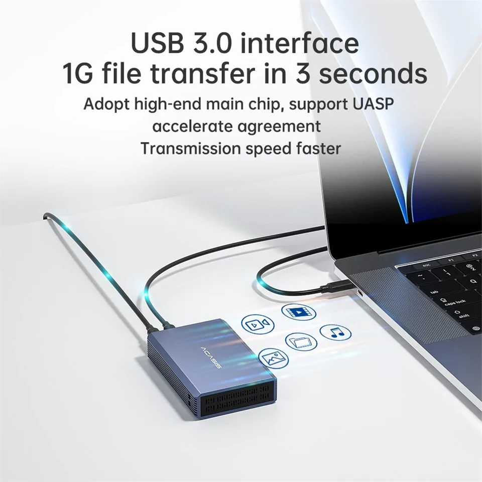 Acasis külső merevlemez ház