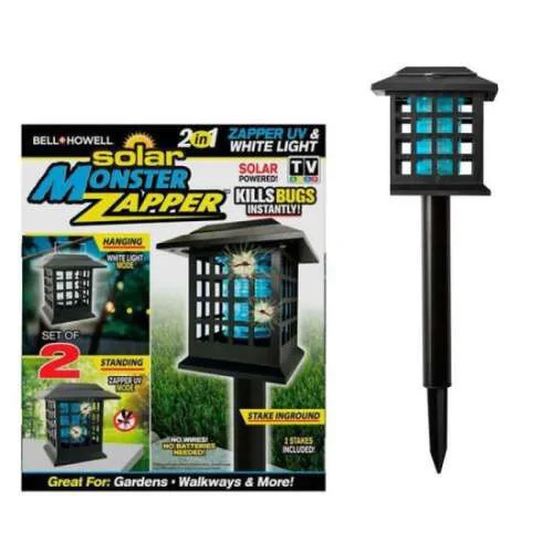 Solar Monster Zapper Napelemes rovarcsapda 