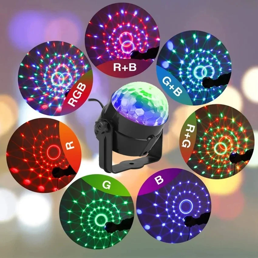 Forgó disco lámpa