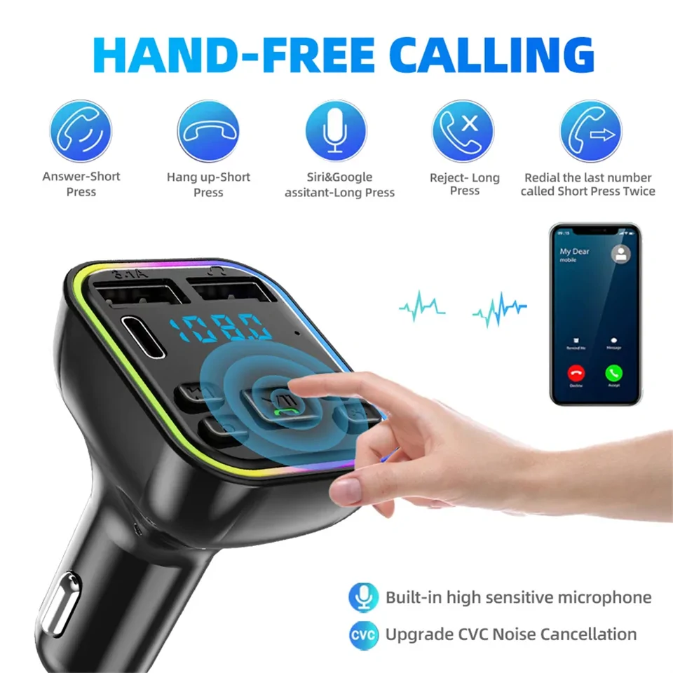 G38 bluetooth FM transzmitter