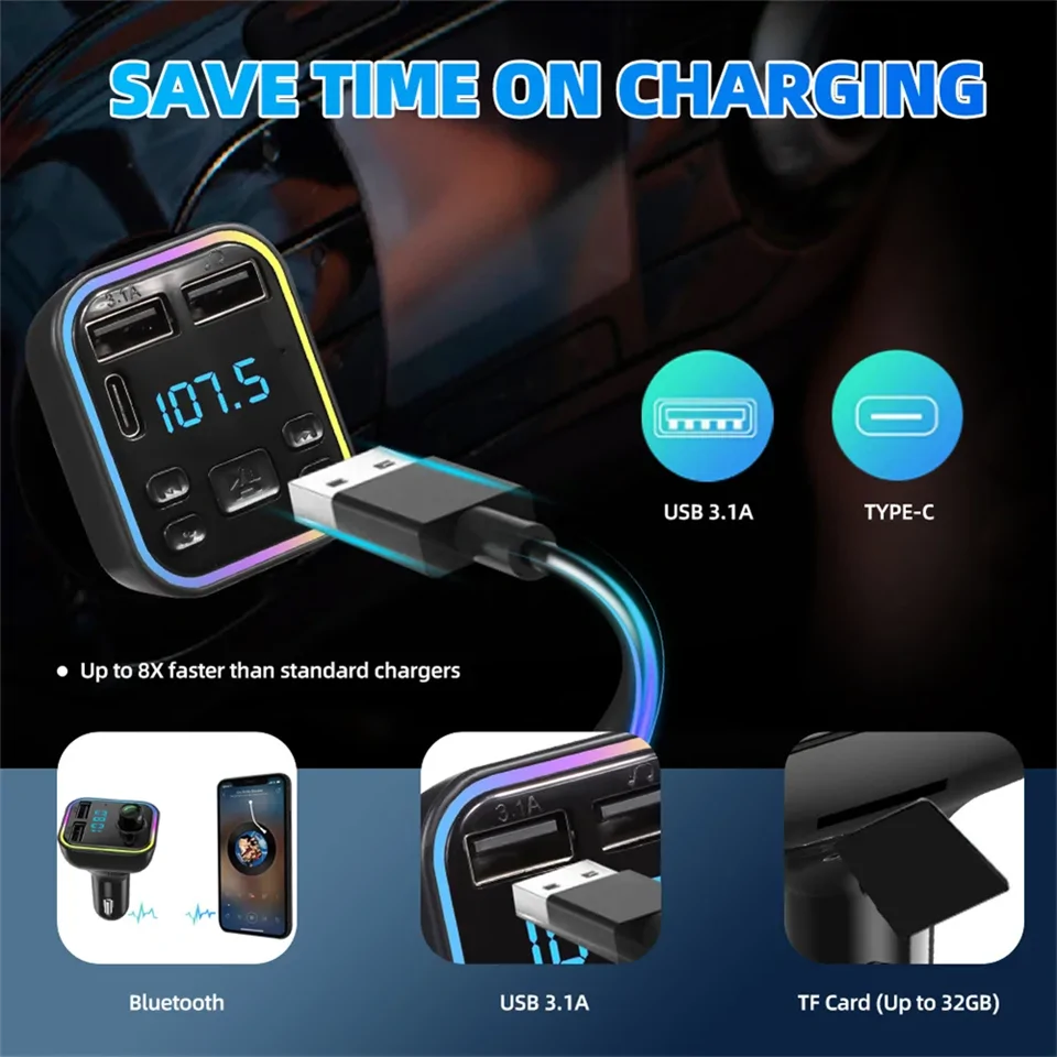 G38 bluetooth FM transzmitter