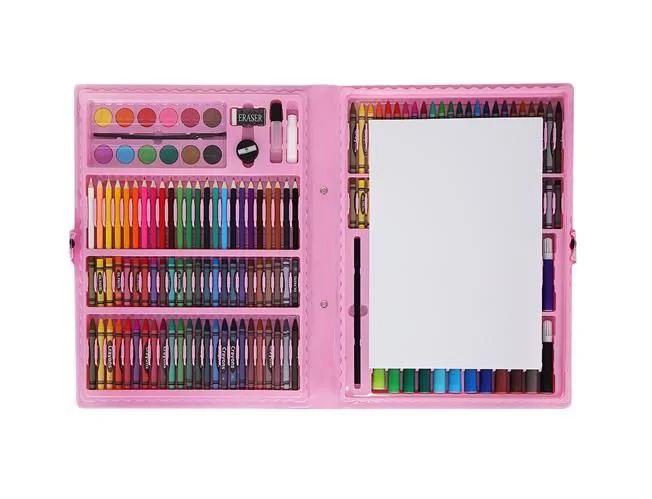 168 részes kreatív festő színező rajzkészlet pink