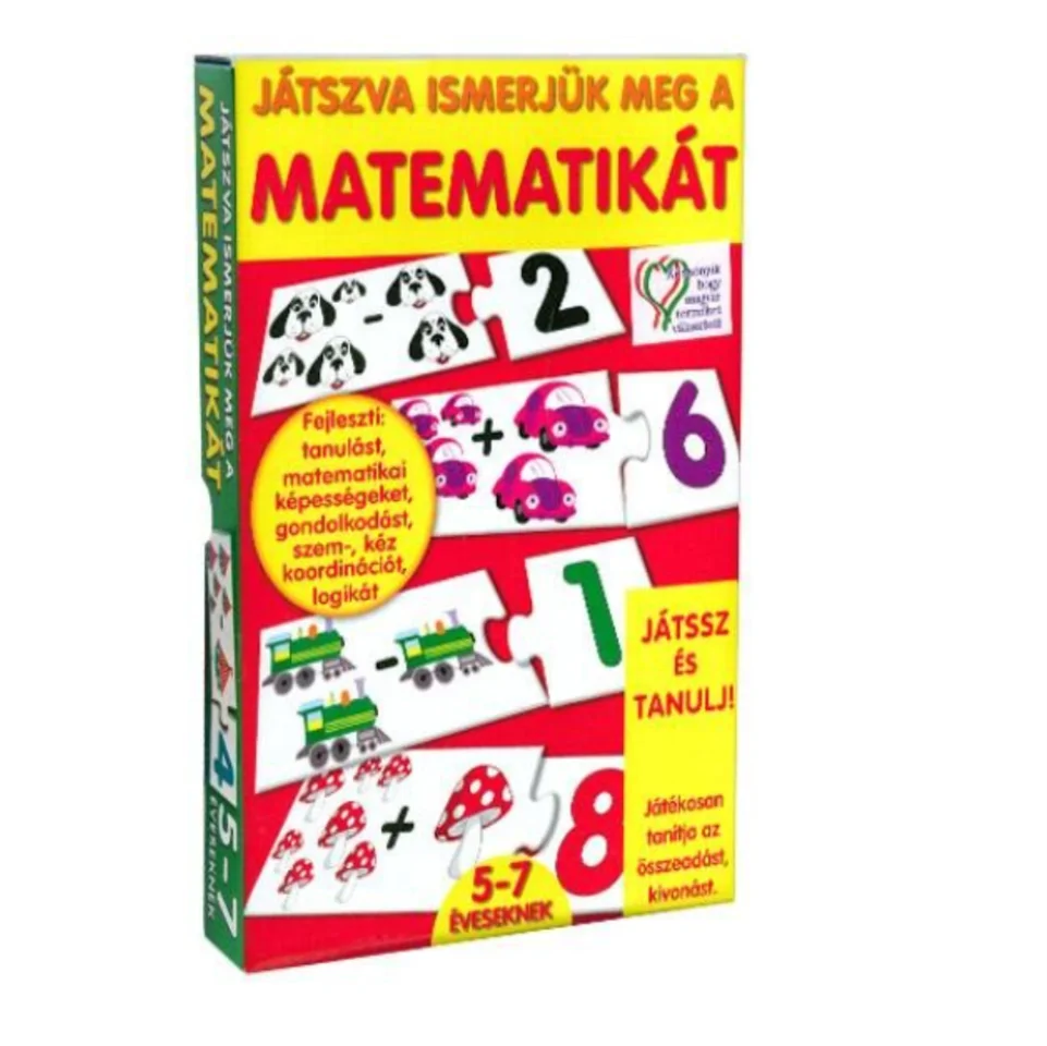 Játszva ismerjük meg a matematikát - oktató, logikai játék