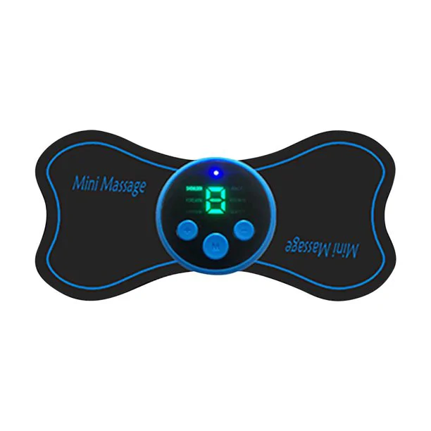 Mini masszírozó - intelligens öntapadós masszírozó készülék stressz és fájdalmak ellen 8 féle üzemmóddal(BBJH)(BBV)