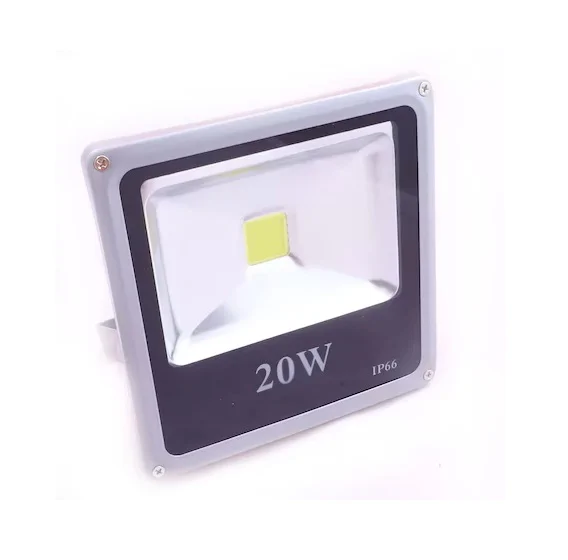 20 W időjárásálló kültéri LED reflektor zöld fénnyel - reklám táblák, kocsibejáró, üzlet-kirakat megvilágítására