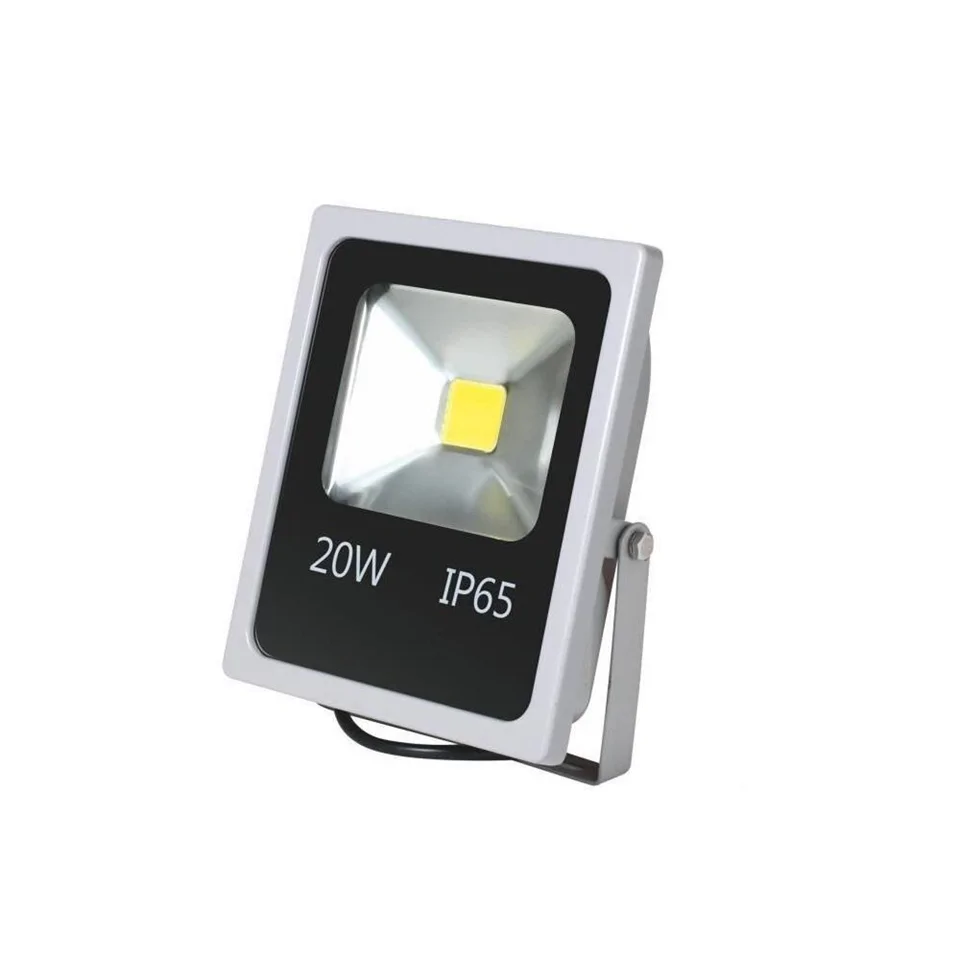 20 W időjárásálló kültéri LED reflektor zöld fénnyel - reklám táblák, kocsibejáró, üzlet-kirakat megvilágítására