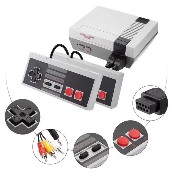 MINI RETRO videojáték konzol 620 játékkal(BBD)(BBJ)