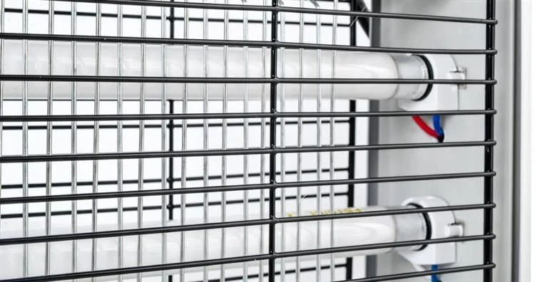20W Nagyméretű elektromos rovarcsapda UV fénnyel - fehér