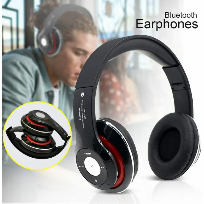 STN13-16 Bluetooth sztereó fejhallgató - WMA/MP3 zenelejátszással és telefonhívási funkcióval
