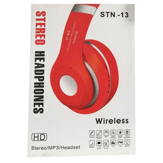 STN13-16 Bluetooth sztereó fejhallgató - WMA/MP3 zenelejátszással és telefonhívási funkcióval