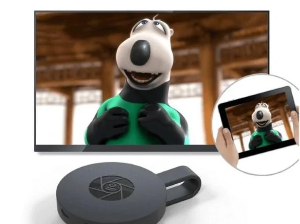Iron cast vezetéknélküli HDMI adapter mirrorscreen