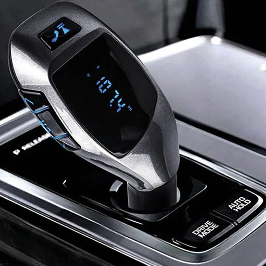 X6 Bluetooth FM transzmitter távirányítóval - zenehallgatáshoz és vezetés közbeni telefonáláshoz