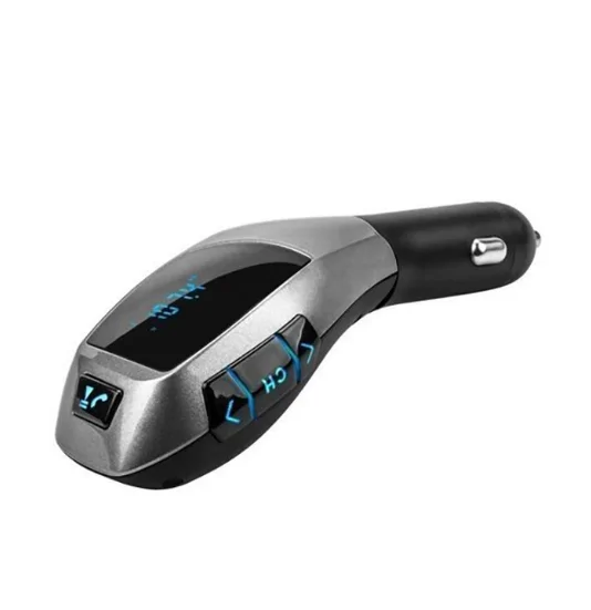 X6 Bluetooth FM transzmitter távirányítóval - zenehallgatáshoz és vezetés közbeni telefonáláshoz