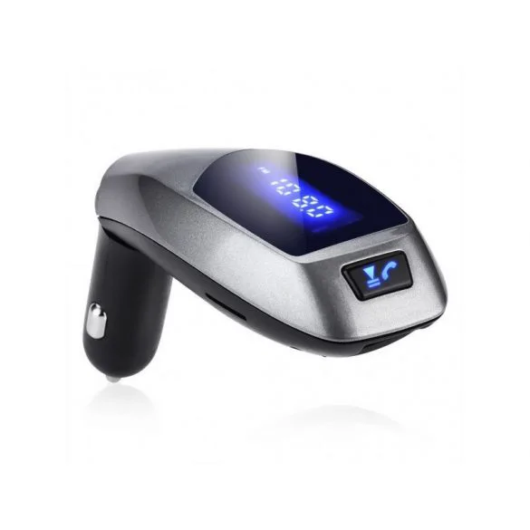 X6 Bluetooth FM transzmitter távirányítóval - zenehallgatáshoz és vezetés közbeni telefonáláshoz
