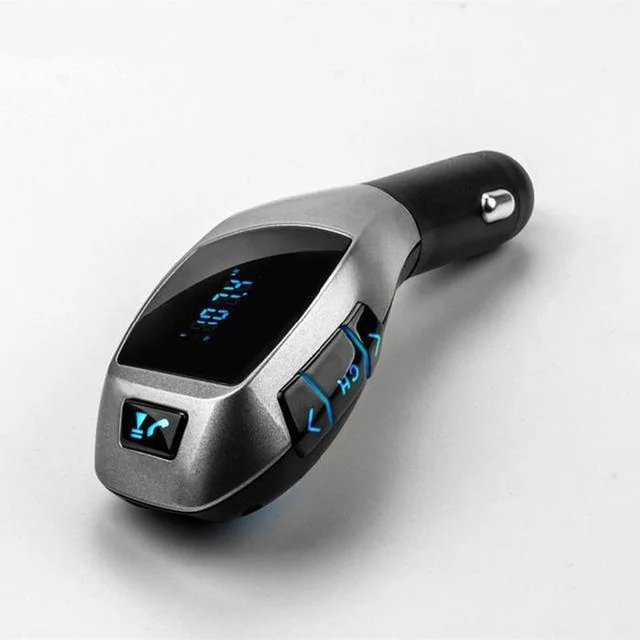 X6 Bluetooth FM transzmitter távirányítóval - zenehallgatáshoz és vezetés közbeni telefonáláshoz
