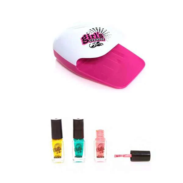 Nail Glam Deluxe manikűrszalon kicsiknek –  körömreszelővel, matricákkal, körömlakkokkal és csillámporokkal – minden, ami csillogás és divat!
