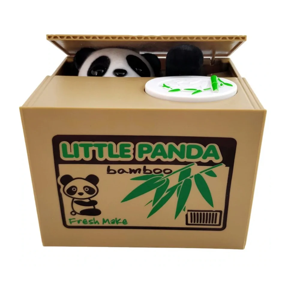 Stílusos és szórakoztató panda persely gyermekeknek - spórolás játékosan