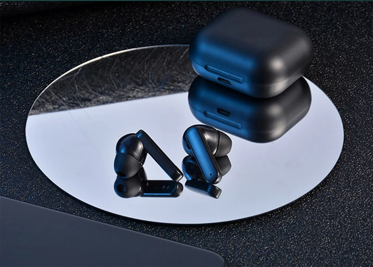 Vezeték nélküli Air P83 bluetooth fülhallgató mikrofonnal - fekete