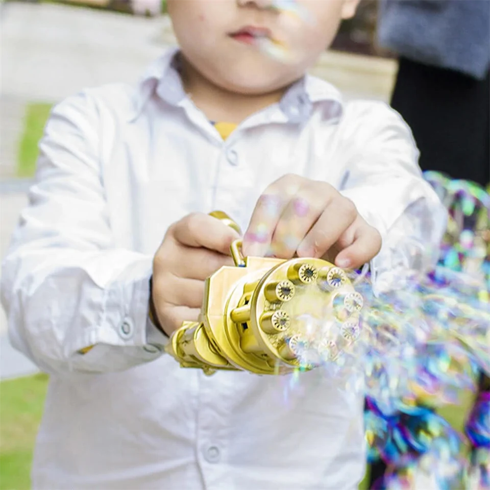 Mini, buborékfújó játék gépfegyver - Bubble Gun - 2023-2024 sláger terméke