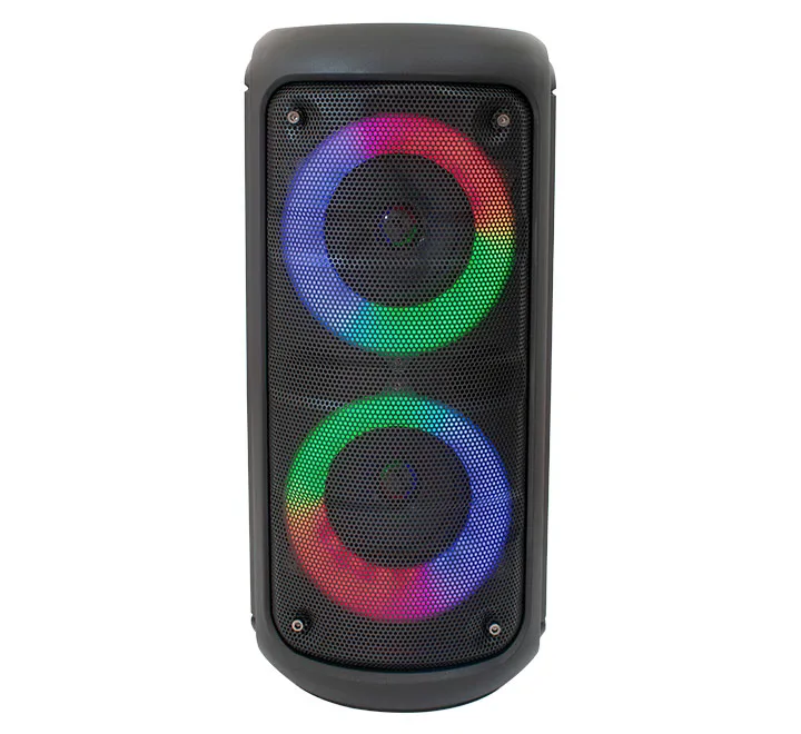 KTS-1296 Bluetooth RGB LED-es akkus hordozható hangszóró