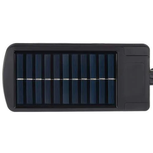 Napelemes LED kültéri mozgásérzékelős fali lámpa távirányítóval BB120