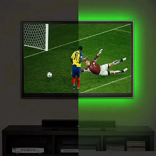 Univerzális USB LED szalag, TV háttérvilágítás, távirányítóval