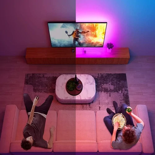 Univerzális USB LED szalag, TV háttérvilágítás, távirányítóval