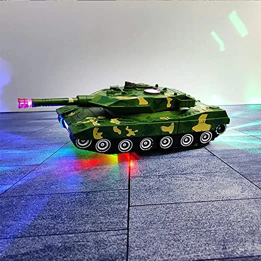 Robottá alakuló tank gyerekeknek - világít, zenél, táncol