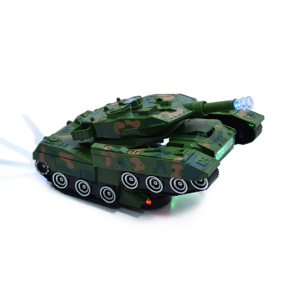 Robottá alakuló tank gyerekeknek - világít, zenél, táncol