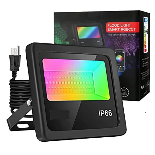RGB színes telefonról irányítható LED reflektor/Party reflektor - 60W