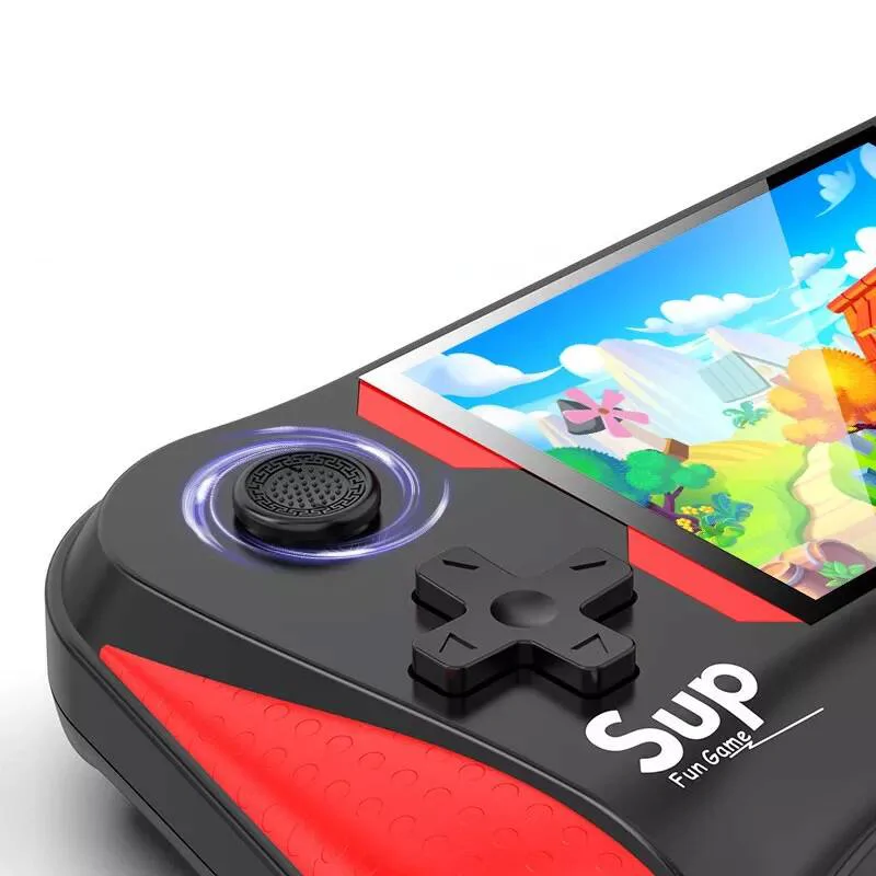 SupFunGame játékkonzol 500 előre telepített játékkal, 3.5" LCD kijelzővel