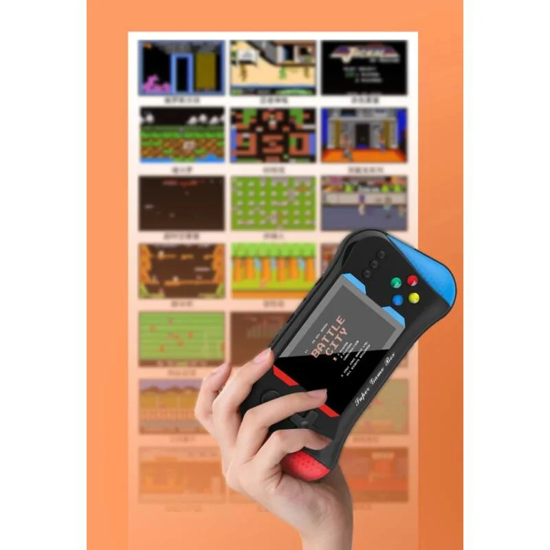 SupFunGame játékkonzol 500 előre telepített játékkal, 3.5" LCD kijelzővel