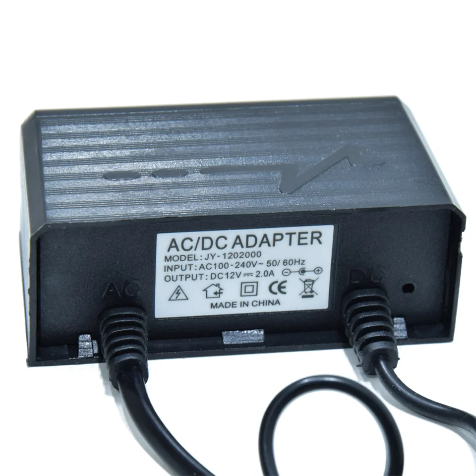 Tápegység kamerákhoz, LED szalagokhoz, DC12V adapter - kültéri és beltéri használatra