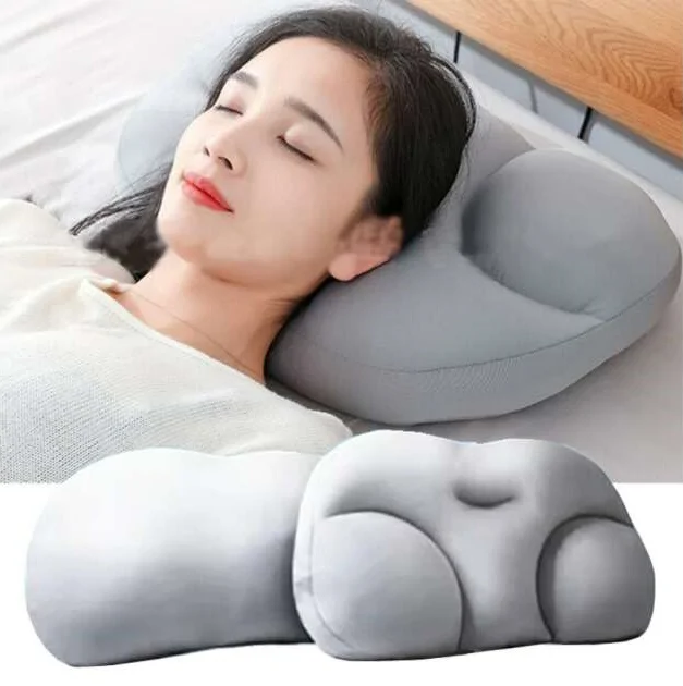 Tojásbarázdás alvást segítő ergonómiai párna - minden alvási pozícióhoz illeszkedik