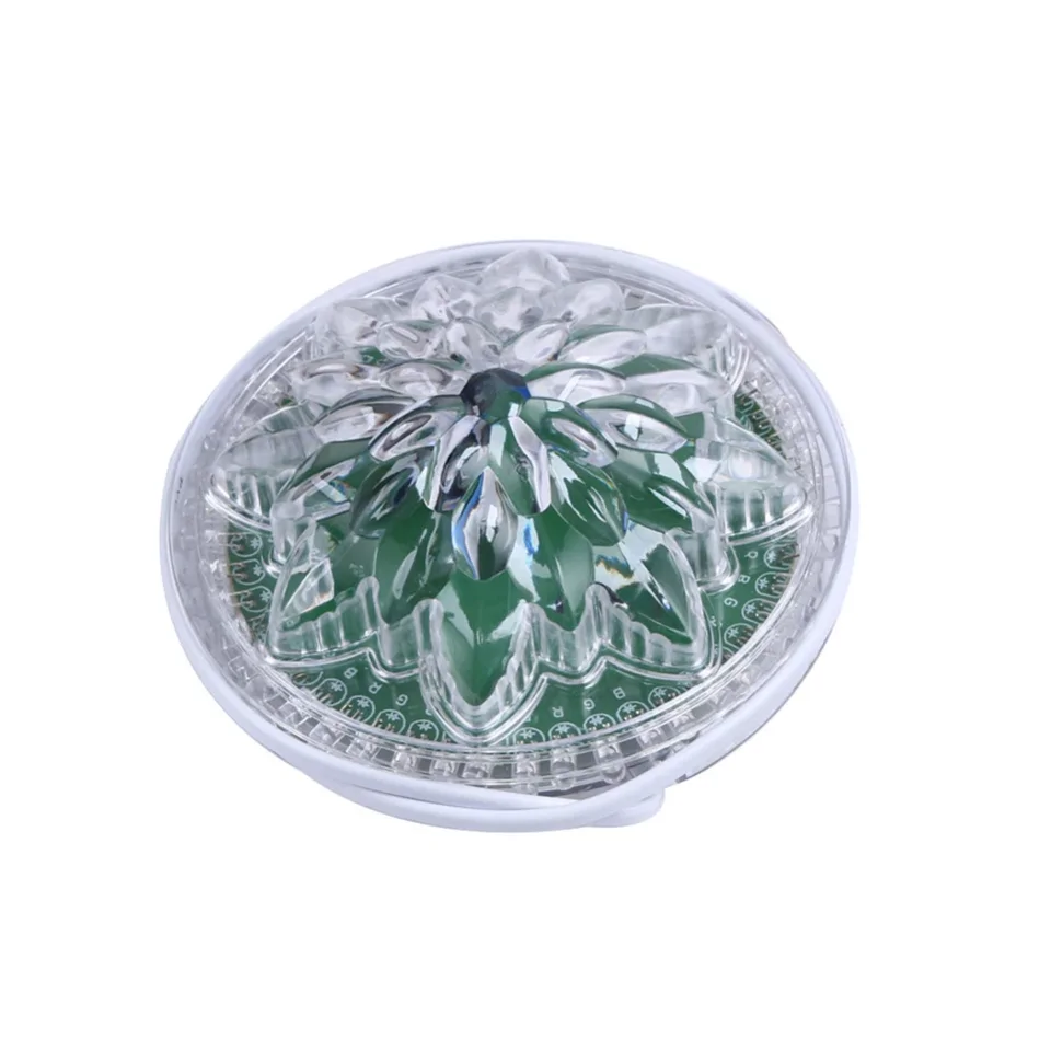 Virág alakú LED diszkólámpa - 3,5W