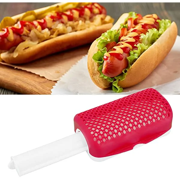Hot Doglicius mosogatógépben mosható, hőálló hotdog készítő - 1 perc alatt elkészíti az ételt