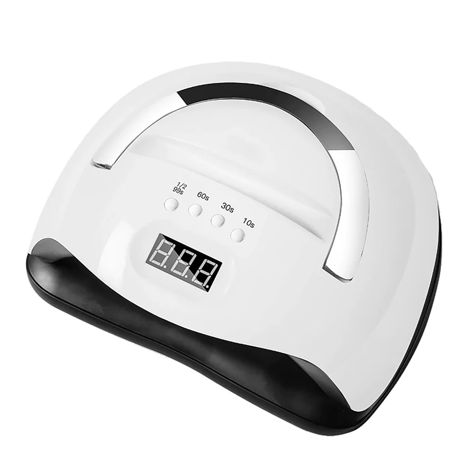 SUN Y9 UV LED professzionális műkörmös lámpa telefontartóval, beépített mozgásérzékelővel és hordozófüllel - 192W