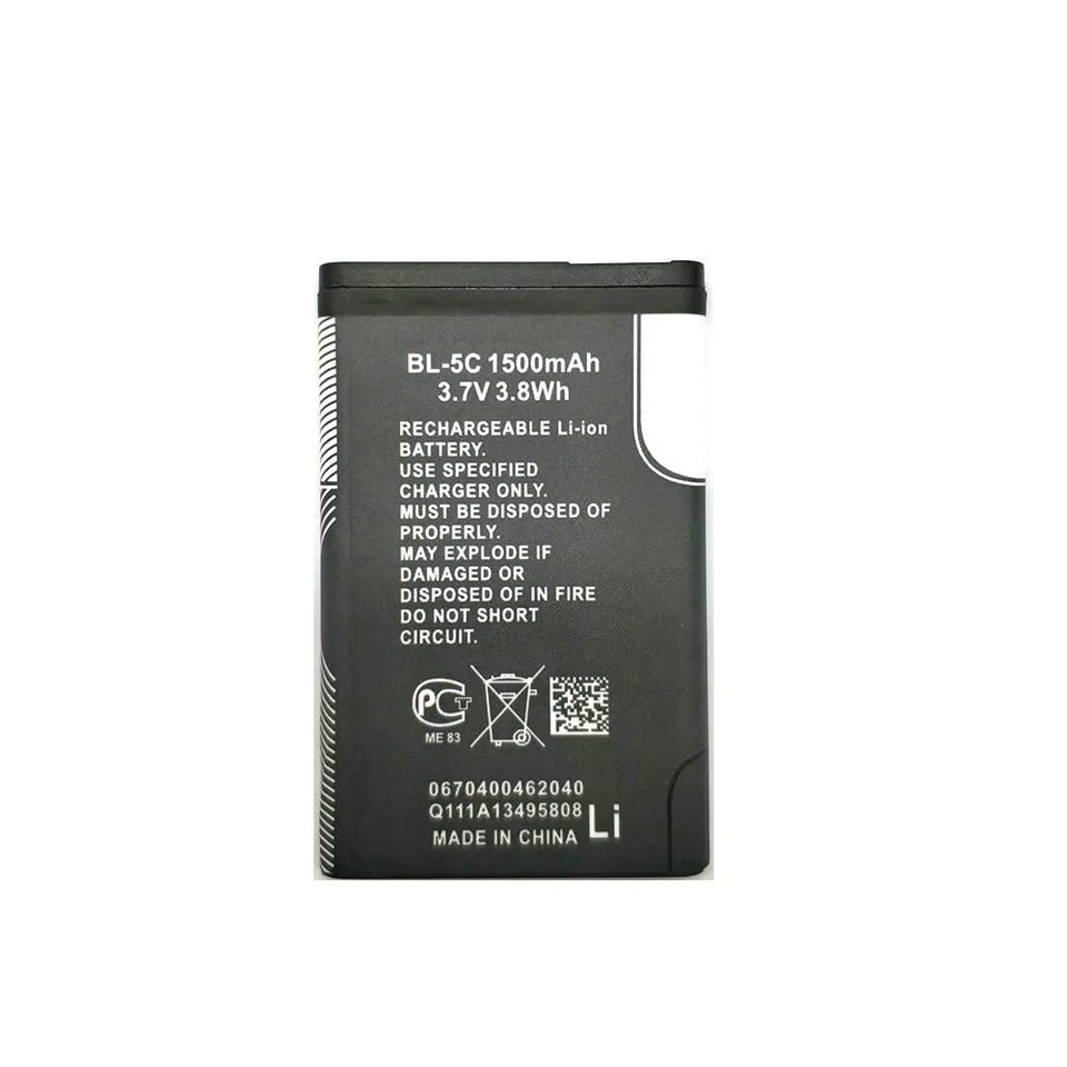 BL-5C akkumulátor - 890mAh kapacitású Li-ion akkumulátor - 3,7 V
