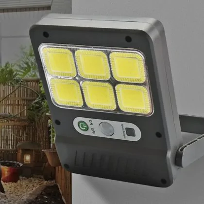 Worthair WA22-02 napelemes kültéri lámpa 72 LED-del, távirányítóval és mozgásérzékelővel – 180W