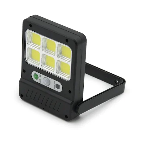 Worthair WA22-02 napelemes kültéri lámpa 72 LED-del, távirányítóval és mozgásérzékelővel – 180W