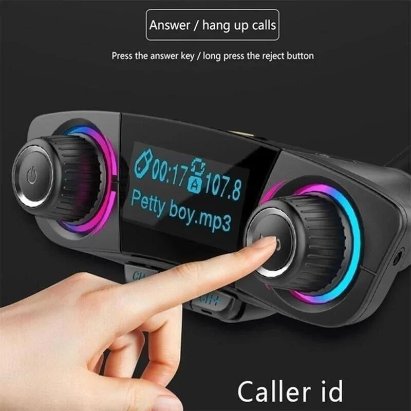 Autórádió formájú 3in1 FM Transmitter, MP3-lejátszó és Bluetooth kihangosító