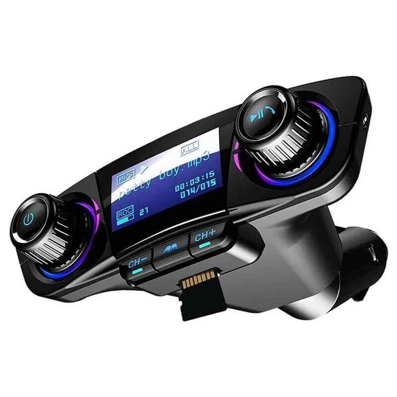 Autórádió formájú 3in1 FM Transmitter, MP3-lejátszó és Bluetooth kihangosító